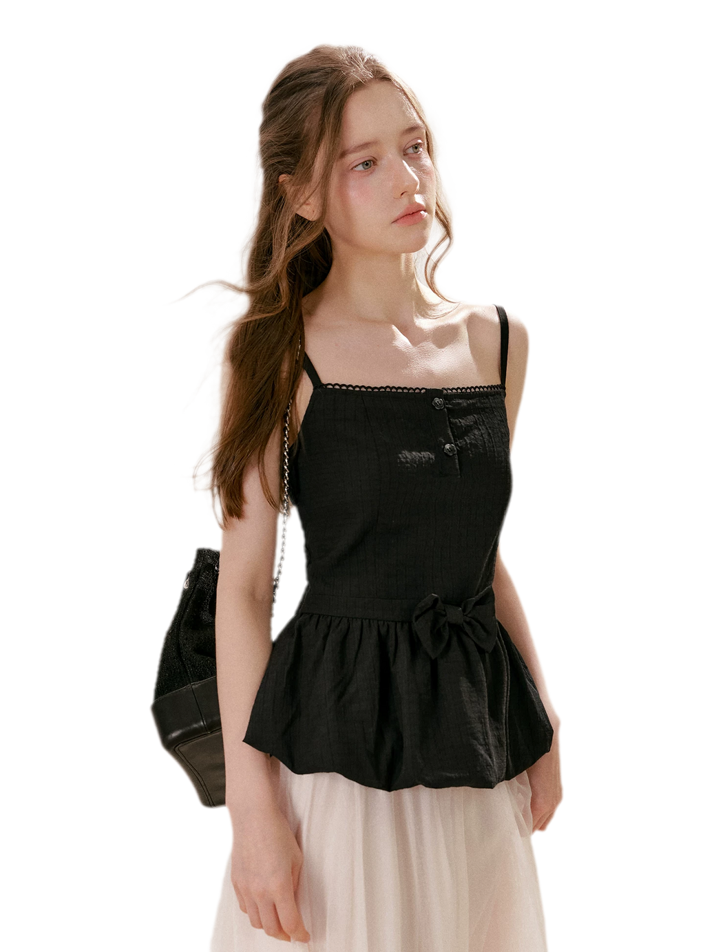 Tencel Linen Cotton Sleeveless Top