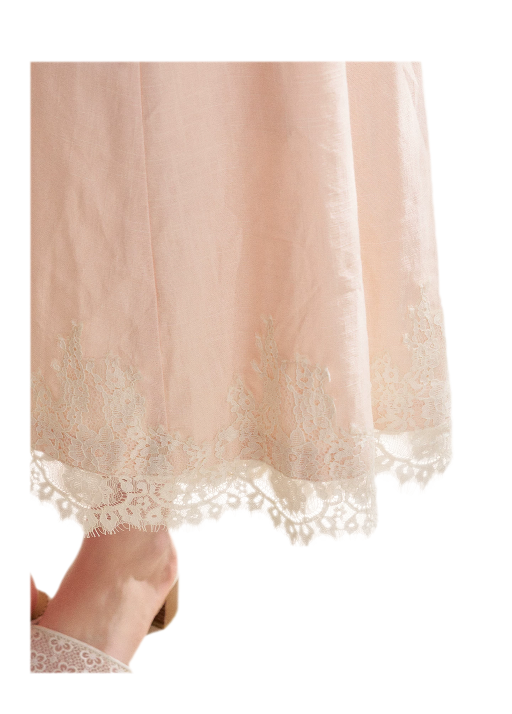 French Lace Long Dress