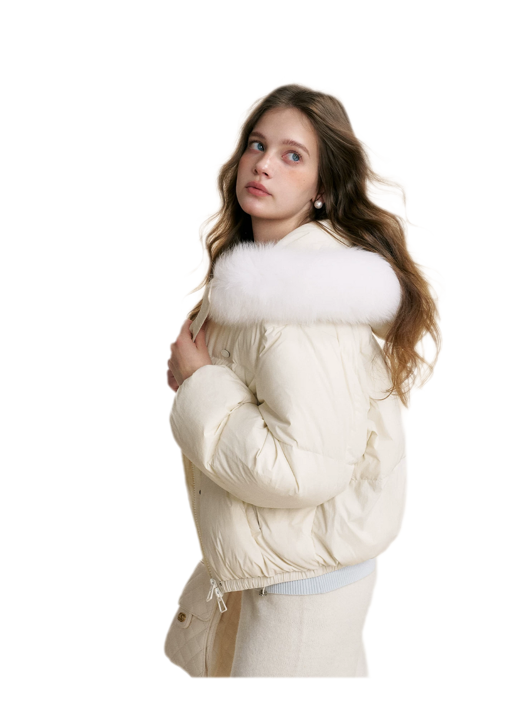 Puffer Hooded Down Jacket