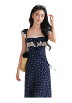 Lace Floral Camisole Dress