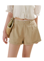 Modal Cotton Lace Trim A-Line Shorts