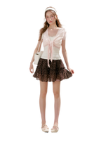 Staycation Ruffled A-Line Floral Skirt