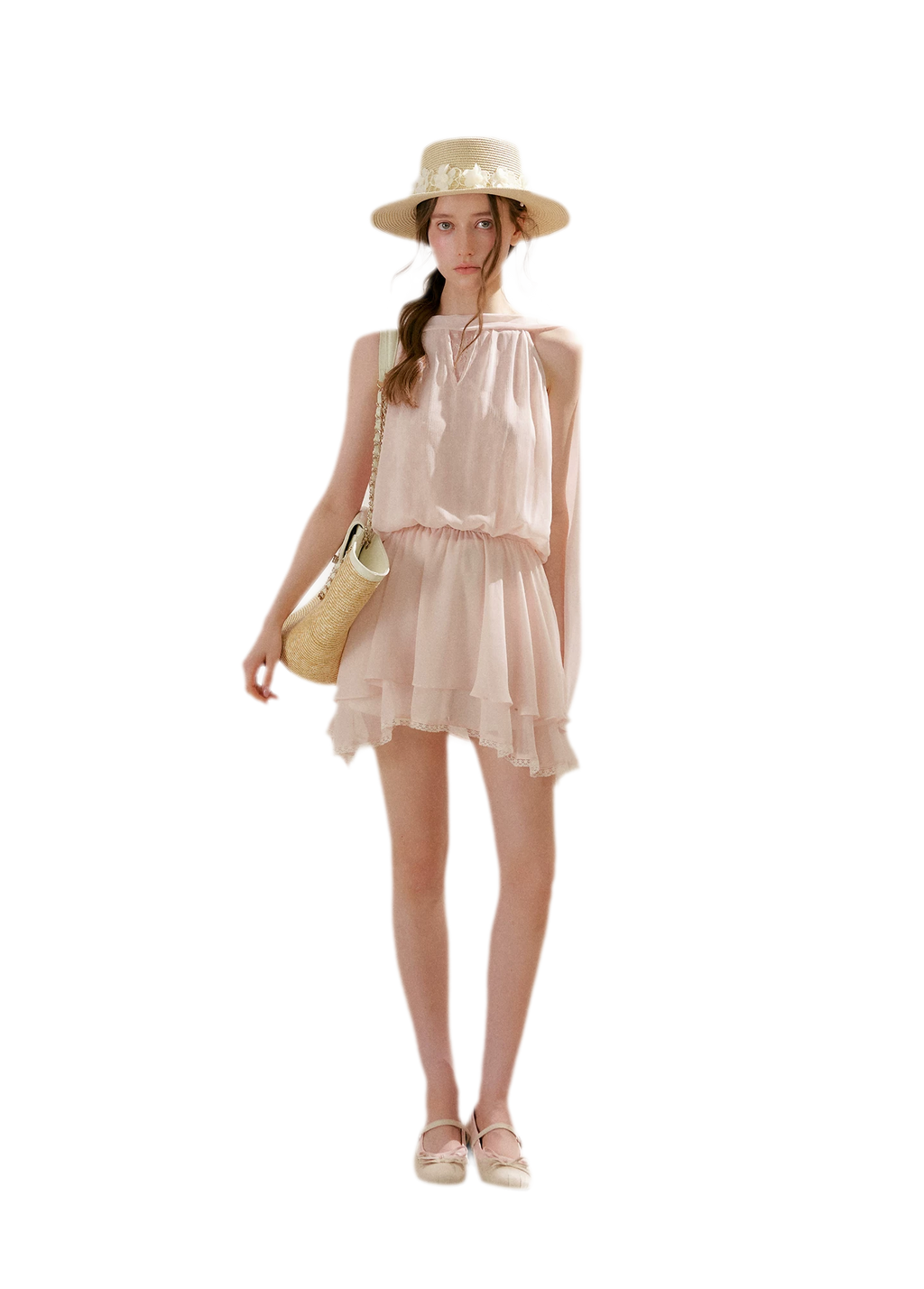 Lace Halter Dress