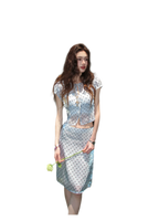 Courtyard Dream Blue Set