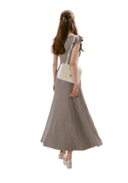Ribbon A-Line Dress
