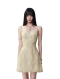 Sage Lace Mini Dress