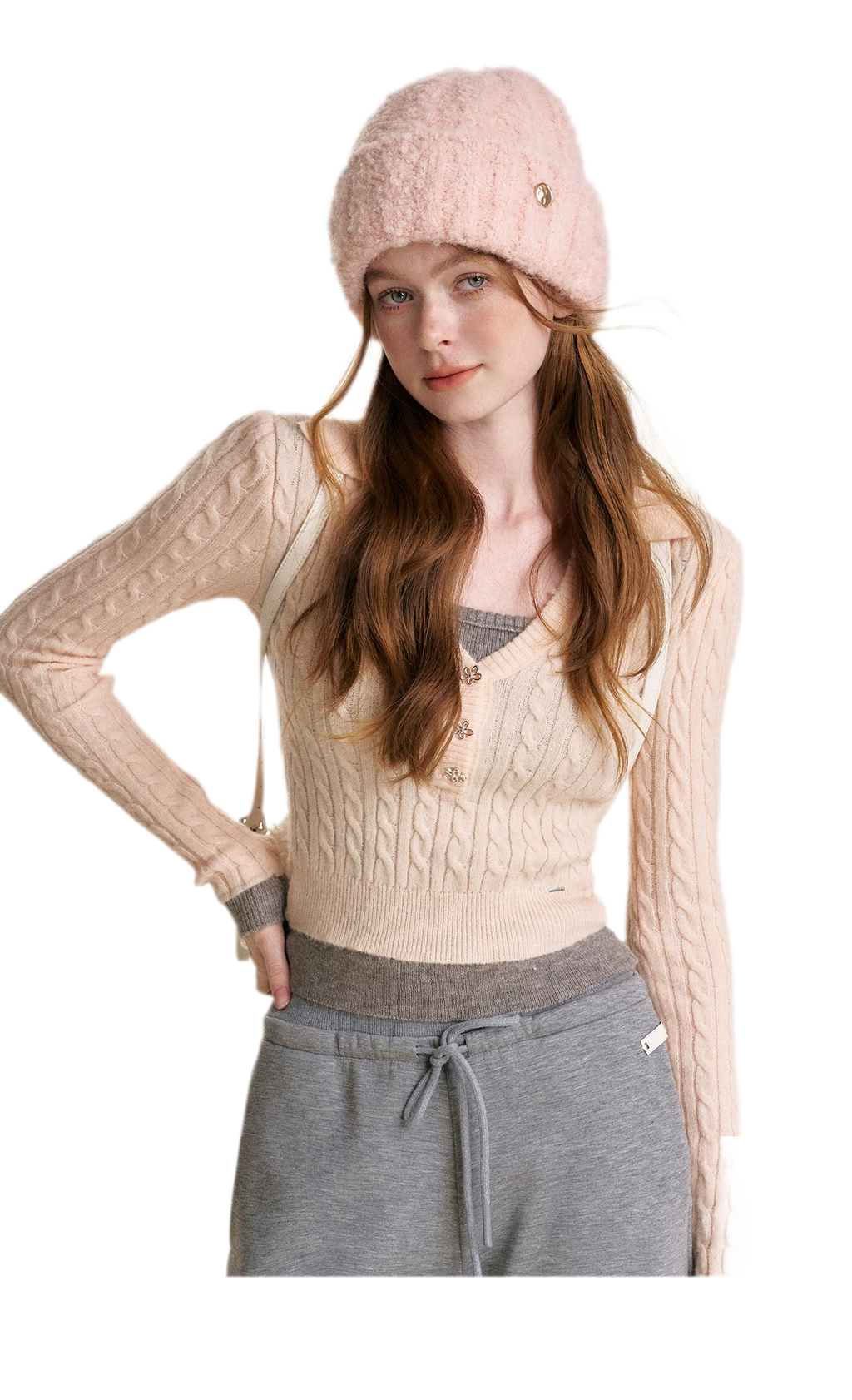 Drawstring High Waist Pants