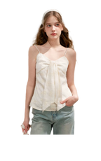 Lace Trim Flare Jeans