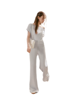 Airy Layered Lace Drawstring Pants