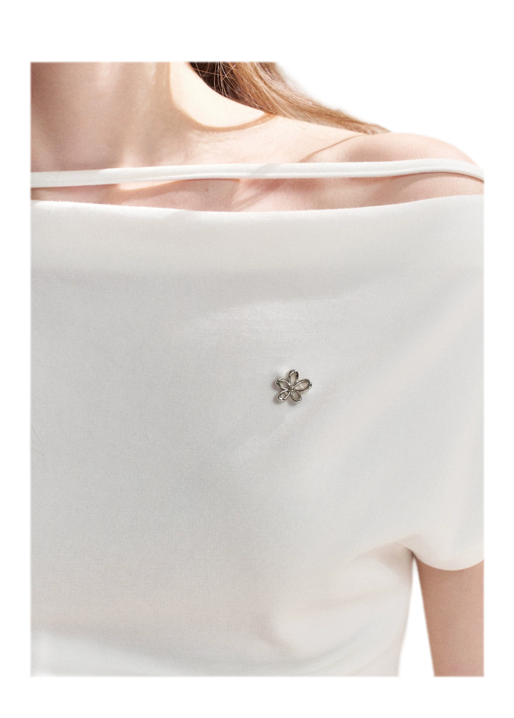Lace Trim T-Shirt