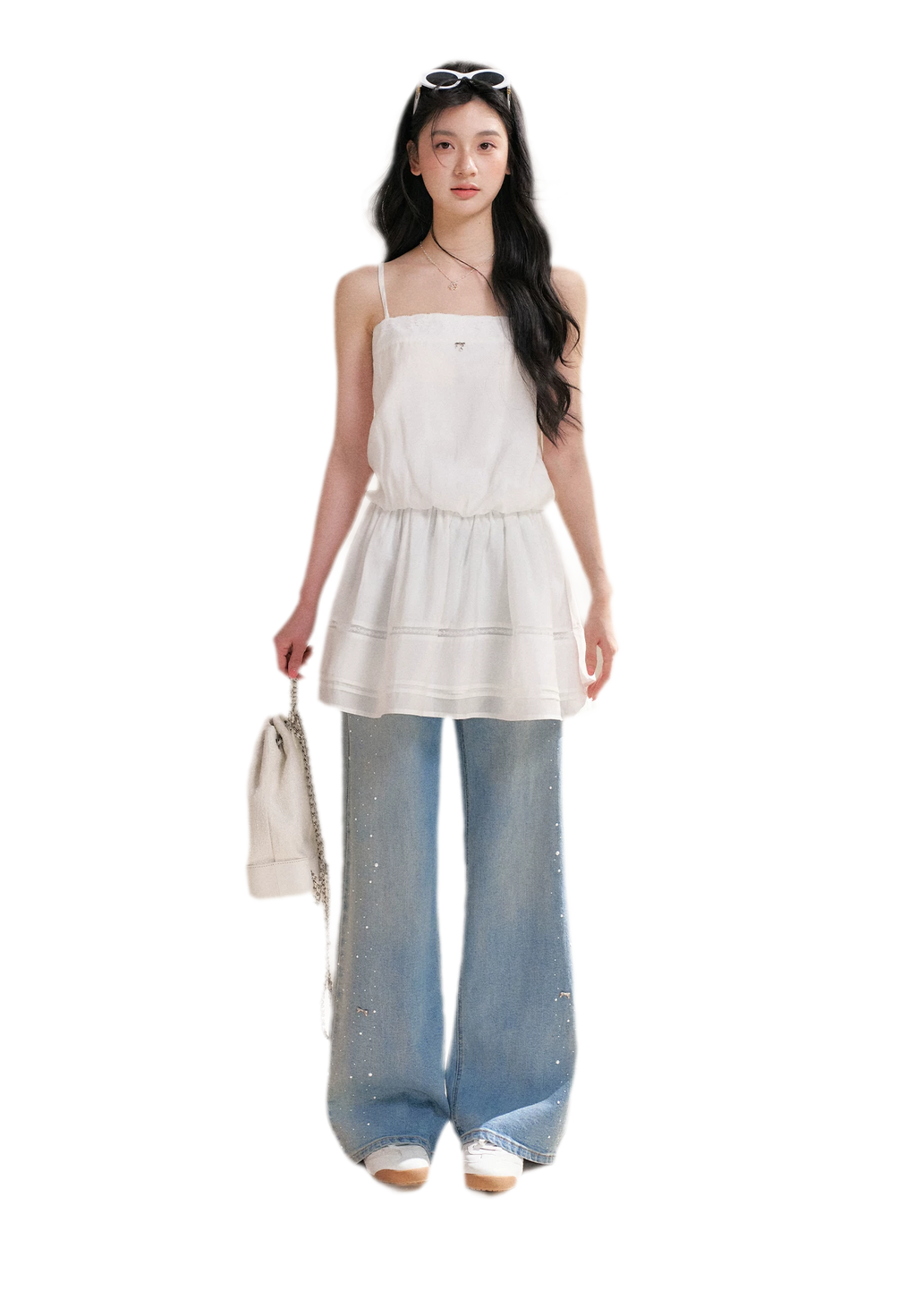 Staycation Straight Leg Moonlight Jeans