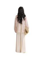 Pleated Wide-Leg Pants