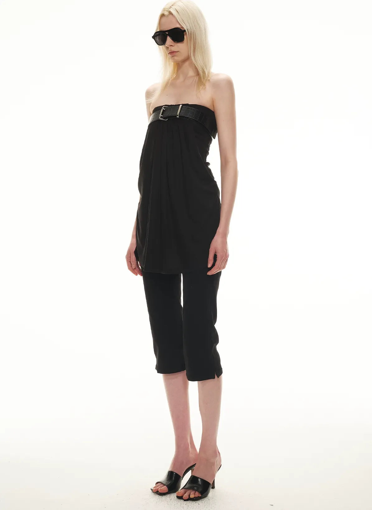 Tencel Lyocell Strapless Top