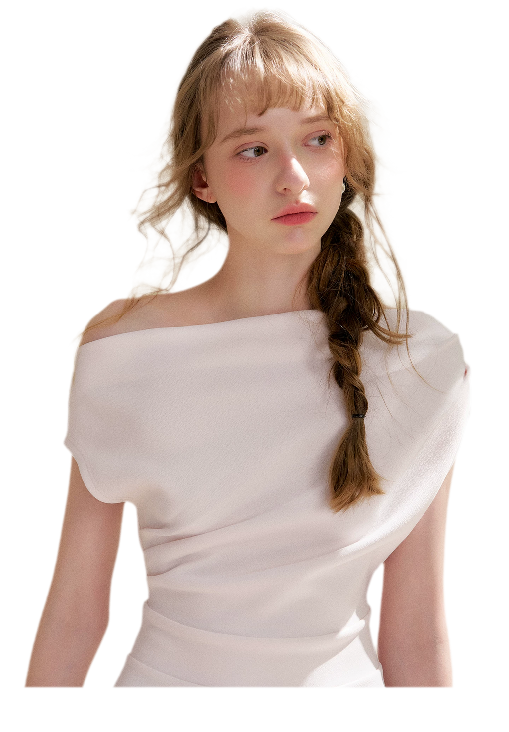 Romantic French Off-Shoulder Short Dress