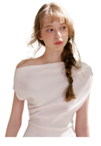 Romantic French Off-Shoulder Short Dress