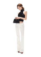 Cutout High Neck Tank