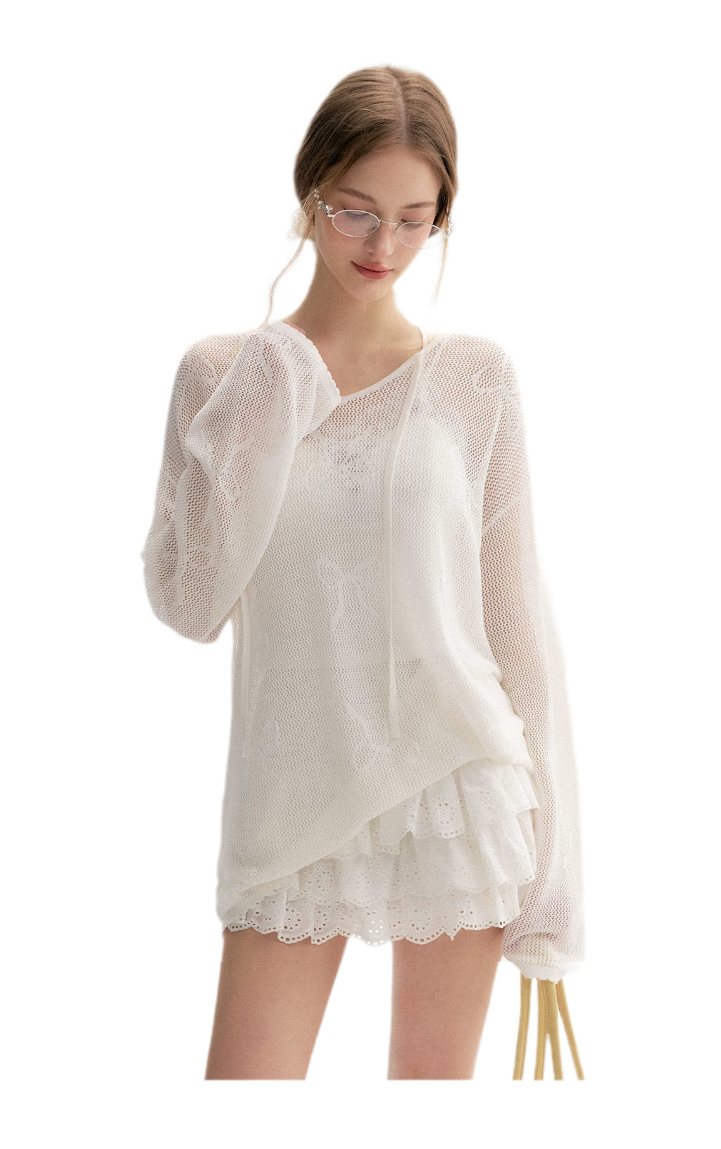 Tencel Jacquard Sun Cardigan