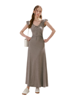Ribbon A-Line Dress