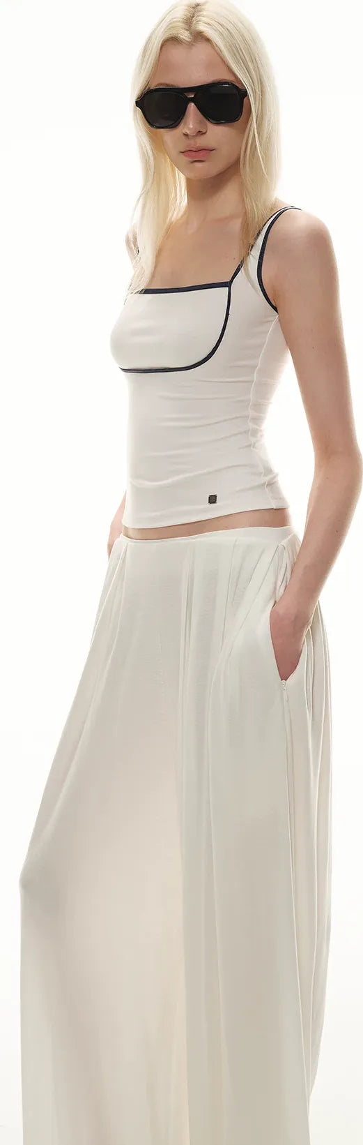 Minimalist Tencel Wool Blend Camisole