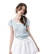 Ruched Layered T-Shirt