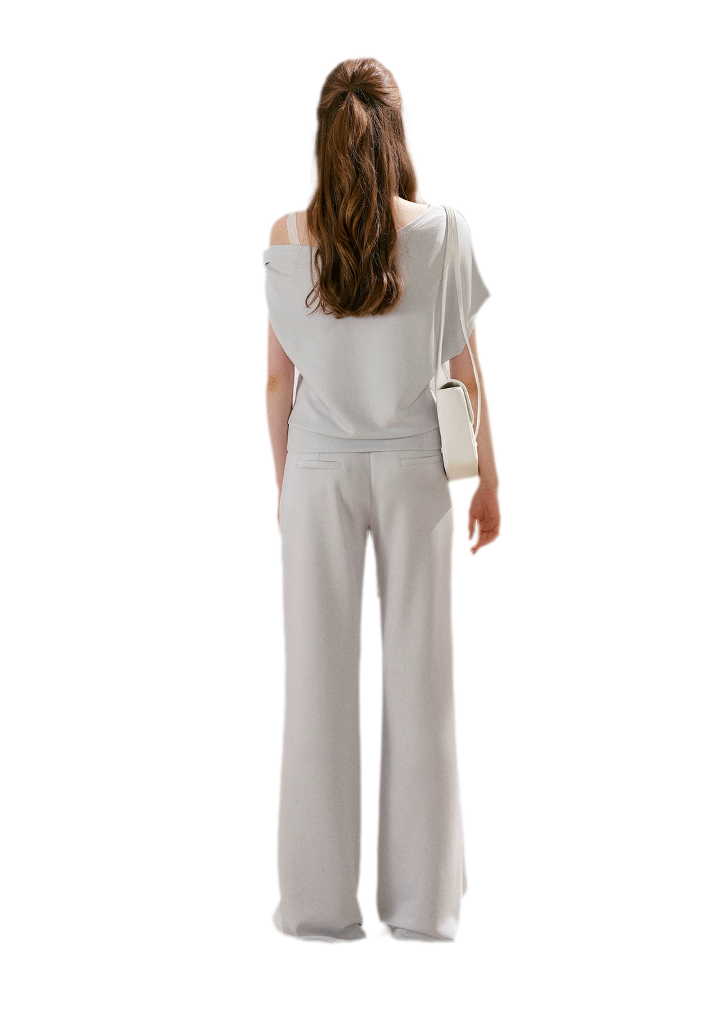 Airy Layered Lace Drawstring Pants