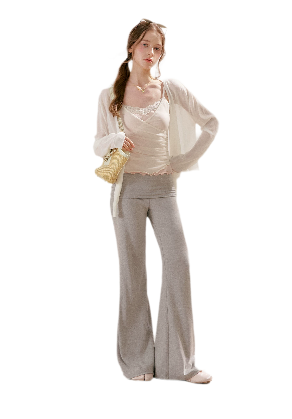 Sportique Knit Straight Pants