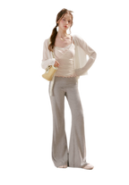 Sportique Knit Straight Pants