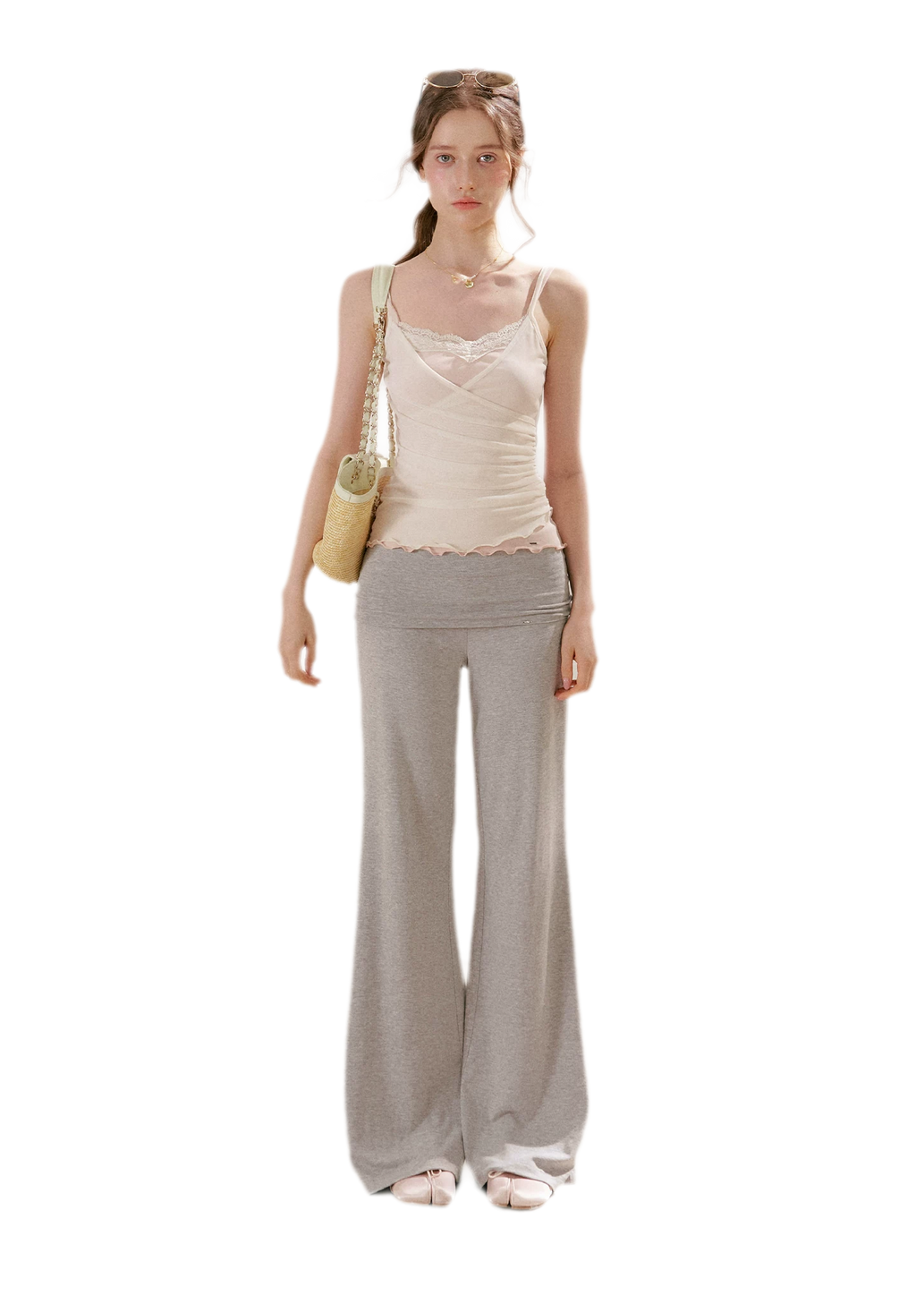 Sportique Knit Straight Pants