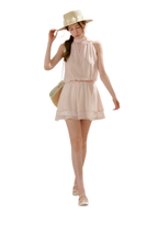Lace Halter Dress
