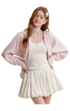 Romantic Lace Puff Skirt