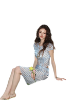 Courtyard Dream Blue Set