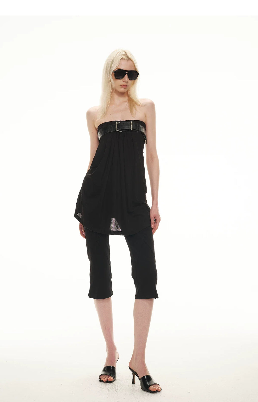 Tencel Lyocell Strapless Top