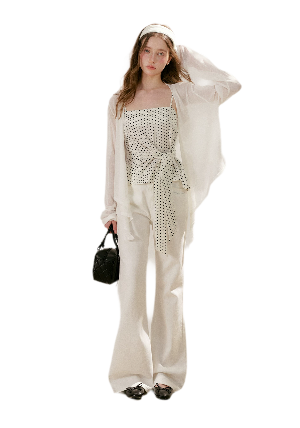 Embroidered Flared Jeans