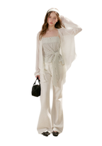 Embroidered Flared Jeans