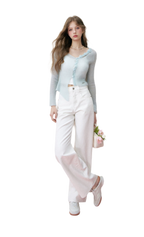 High-Waist Wide-Leg Jeans