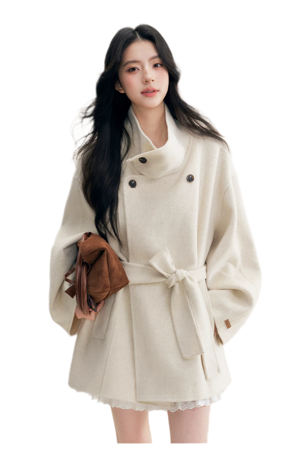 70 Wool Stand Collar Coat
