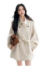 70 Wool Stand Collar Coat