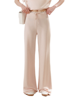 Airy Layered Lace Drawstring Pants