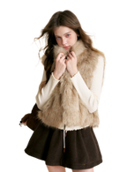 Eco Faux Fur Vest