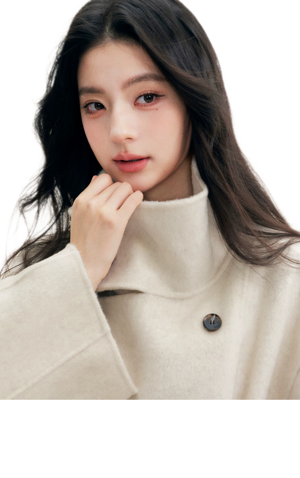 70 Wool Stand Collar Coat