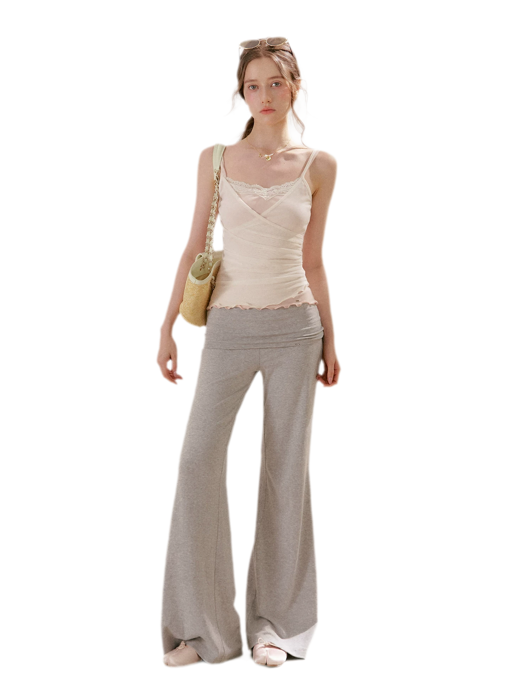 Sportique Knit Straight Pants