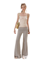 Sportique Knit Straight Pants