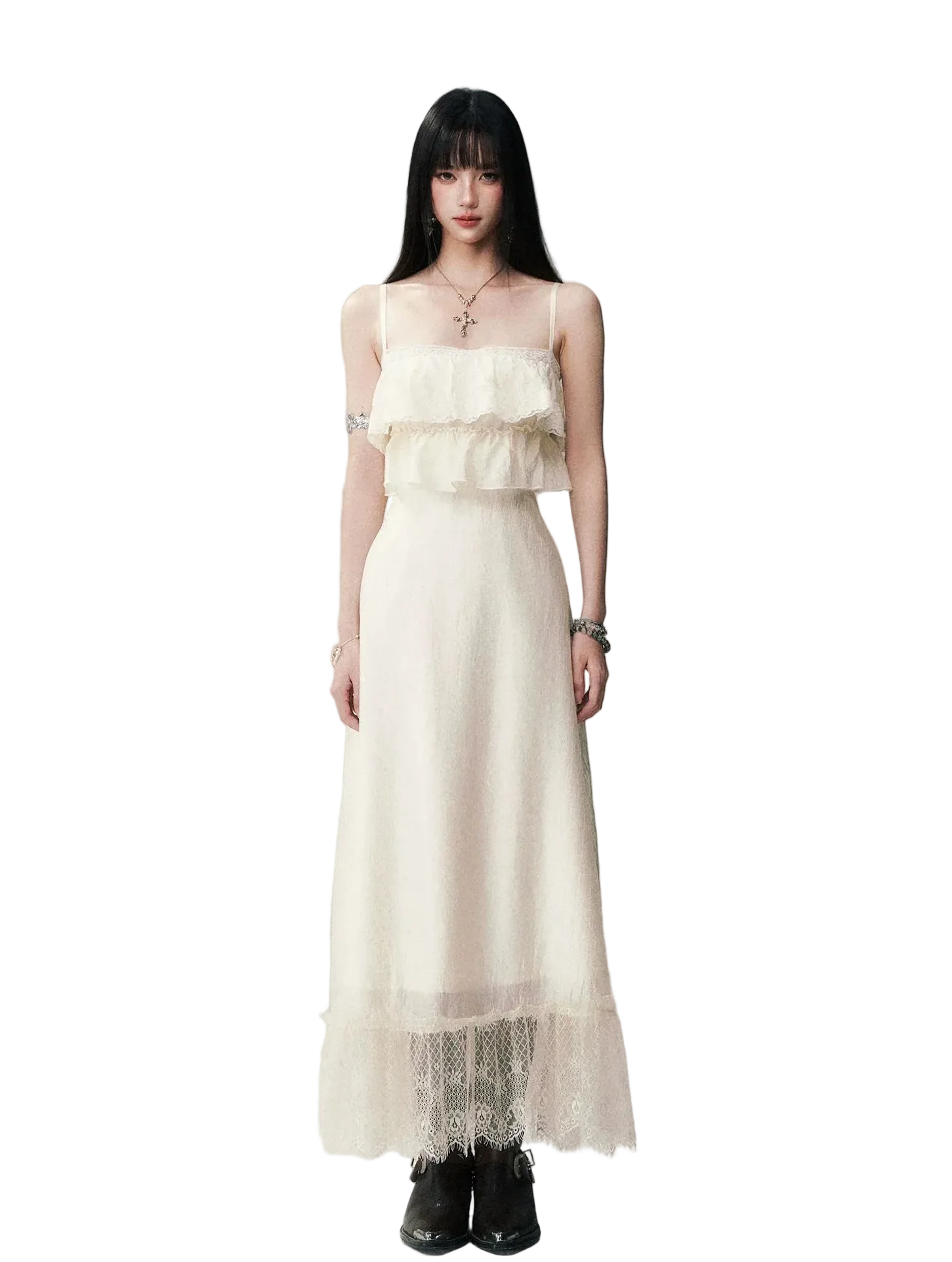 Lace Moonlight Maxi Dress