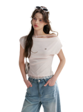 Lace Trim T-Shirt
