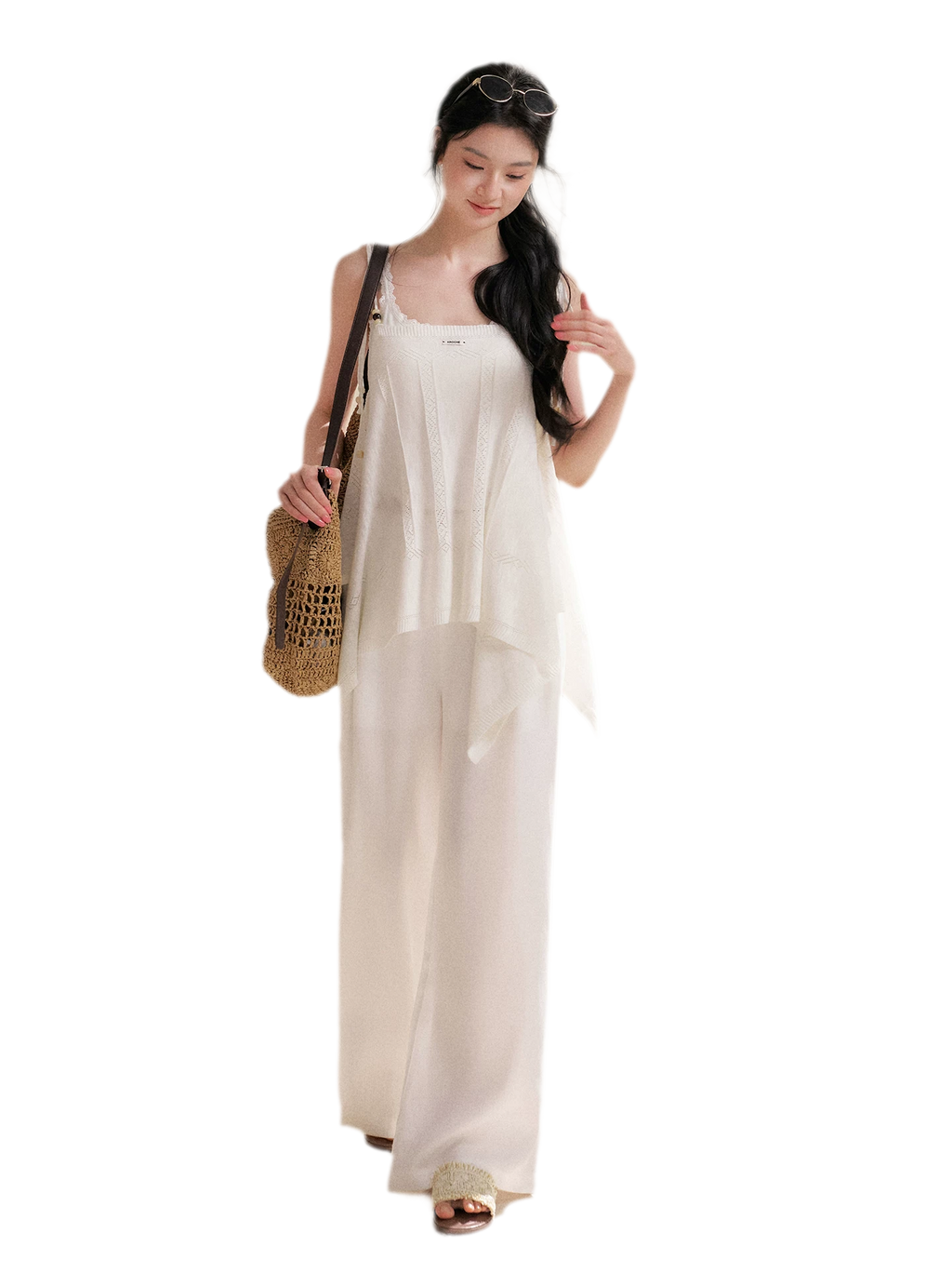 Boho Chic Lace Knit Camisole