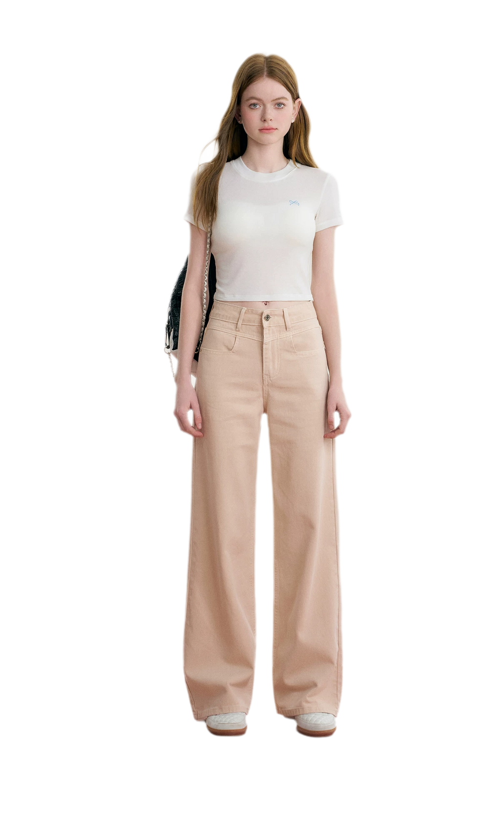 High-Waist Wide-Leg Jeans