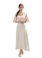 Airy Cloud U-Neck Vest & Batwing