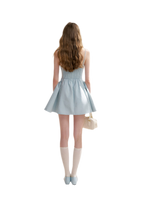 Lace-Trimmed A-Line Camisole Dress