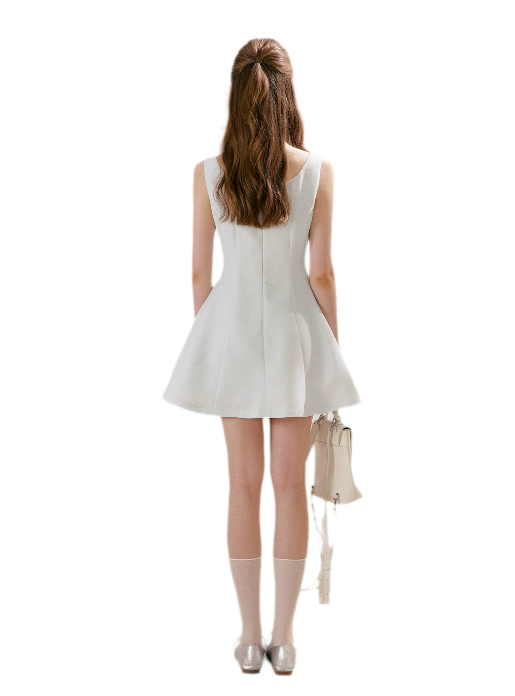 Bow Detail Short A-Line Dress