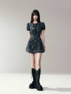 Ink Lily Vintage Mini dress